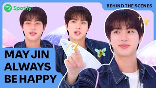 CC BTS’ Jin explains the difference of solo amp group activities ㅣ Behind the Scenes [upl. by Eicaj]