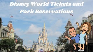 How to Buy Walt Disney World Tickets and Make Park Reservations 2022 [upl. by Hairakcaz]