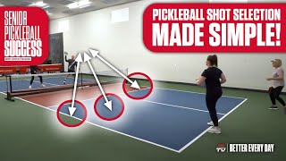 Selecting the Right Shot for Every Pickleball Play [upl. by Petersen]