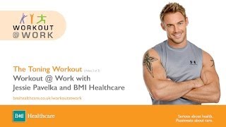 Toning Workout  Workout  Work with Jessie Pavelka and BMI Healthcare [upl. by Irehc]