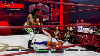 ZELINA VEGA VS BAYLEY [upl. by Bricker960]