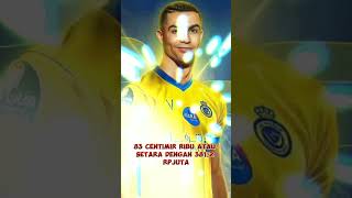 BESARAN GAJI CR7 cr7 cristianoronaldo [upl. by Annawyt]