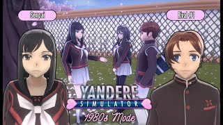 Female Senpai and Male Rivals Gender Swapping in Custom Mode  Yandere Simulator 1980s Mode [upl. by Rudie]