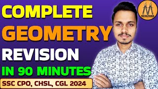 GEOMETRY COMPLETE REVISION  SSC CPO  CHSL CGL 2024  ABHISHEK RAI SIR  MATHS MANIA [upl. by Laurin]