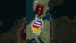 Strongest Passport Countries passportpower TopPassports freevisa visafreetravel ytshorts [upl. by Nosliw]