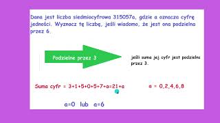 Cechy podzielności przykład 2 [upl. by Pickett634]