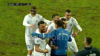 ErzeniTirana 02  Dygolësh i Hasanit Tirana thellon diferencën në krye  Golat dhe Rastet [upl. by Macnamara674]