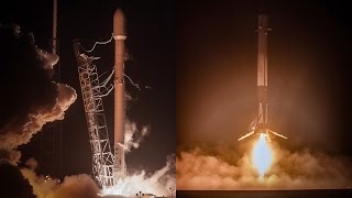 quotThe Falcon has landedquot  Recap of Falcon 9 launch and landing [upl. by Consuelo]