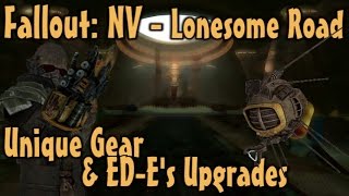 Fallout NV  Lonesome Road  Unique Gear amp EDEs Upgrades Guide DLC [upl. by Ganny]