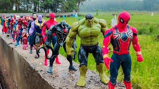 Avengers Superhero Story Marvels SpiderMan 2 Hulk Iron Man Captain America Venom [upl. by Felita]