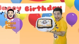 Happy Birthday Song  Nursery Rhymes and Songs for Kids by Songs with Simon [upl. by Bollen167]