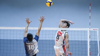 Marck Espejo superb twoway performance  2022 Spikers Turf Open Conference [upl. by Delphine556]