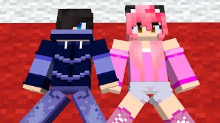 Kawaii Chan and Zane Love in Minecraft😍 [upl. by Dahsraf]