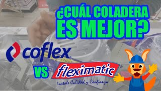 ¿CUÁL COLADERA ES MEJOR COFLEX VS FLEXIMATIC  2260 FLEXIMATIC VS PC102 COFLEX [upl. by Wetzell]