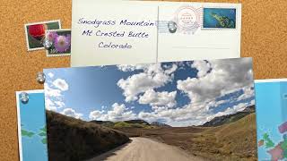 Snodgrass Mountain Mt Crested ButteColorado fall2024 fallcolors [upl. by Rolyt980]