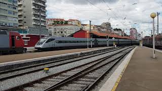 CP Class 4000  4006 arriving Lisbon Santa Apolónia on 170524 [upl. by Neyugn]