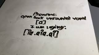 ɑ open back unrounded vowel [upl. by Amatruda]