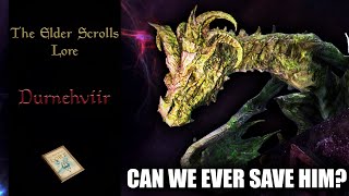 The Story of the Cursed Dragon Durnehviir  The Elder Scrolls Lore [upl. by Hansel886]