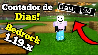 🟢 Contador de Dias Para Minecraft PE 119x  Minecraft BEDROCK  Android y Windows [upl. by Batory743]