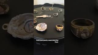 jewelry metal detecting finds metaldetecting jewelry bluejays costumejewelry vintage [upl. by Yriek]