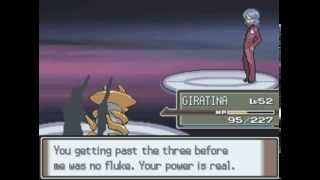 Pokemon platinum How to easily beat Elite four Part 4 [upl. by Aindrea]