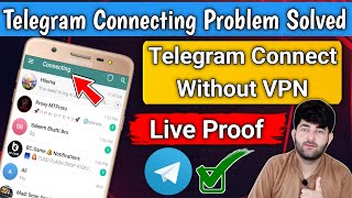 Telegram Connecting Problem Telegram Connecting Problem Solved Without VPN  Telegram Connect Issue [upl. by Aivitnahs]