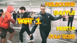 Melbourne Shuffle Meetup  July 2015 PART 1 [upl. by Matronna859]