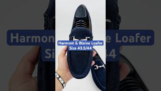 Harmont amp Blaine Navy Blue Loafer Shoes Size 43544 Made in Italy [upl. by Stevenson]