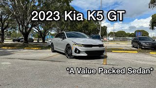 2023 Kia K5 GT  A Value Packed Sedan With A Stylish Design [upl. by Correna476]