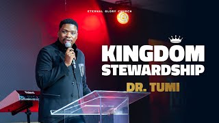 Kingdom Stewardship  Dr Tumi  Sunday Service [upl. by Elledoj]