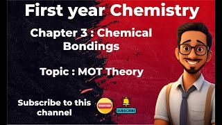 Molecular Orbital Theory  First year Chemistry  Chapter 3  According to Mdcat Syllabus [upl. by Llerehs]