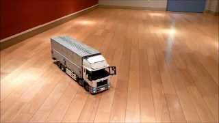 LEGO Technic Wing Body Truck indoor test drive [upl. by Prager]