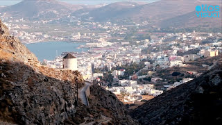 Syros Greece Ermoupoli  Ερμούπολη Σύρος  AtlasVisual [upl. by Thurnau]