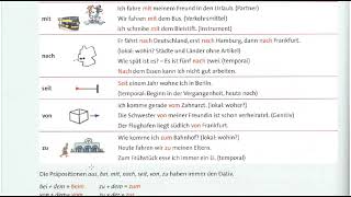 Урок 26 Dativ Präpositionendeutschonline555 [upl. by Tychonn]