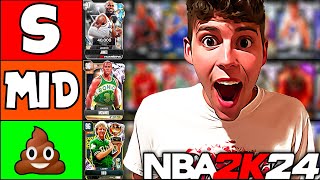 BEST SMALL FORWARDS TIER LIST NBA 2K24 MyTEAM [upl. by Cynara136]