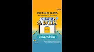 Renew amp Win Campaign  Last day [upl. by Maxfield]