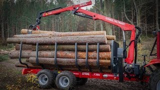 Nowy nabytek  Recenzja przyczepy STEPA SDEINDL PALFINGER C12 FKL 5274  Okiem ZULa [upl. by Aihsotan]