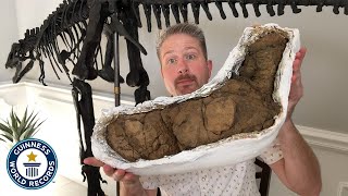 Largest Dinosaur Poop  Guinness World Records [upl. by Eerehc]