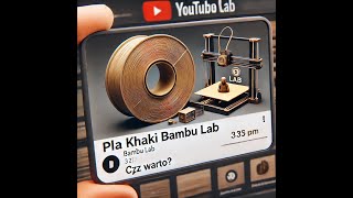 F3D Filament PLA  Khaki timelapse filament pla druk3d f3d drukarka3d bambulab timelapse [upl. by Otiragram]