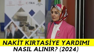 EDevletten Kırtasiye Yardımı Başvurusu Nasıl Yapılır 2024 [upl. by Ynelram177]