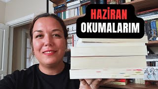 Haziran Okumalarım 📚 [upl. by Nylatsirk]