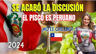 ¡LA UNESCO comprobó que EL PISCO ES NETAMENTE PERUANO  2024 [upl. by Naig]