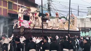 Procesión Señor Sepultado de San Pedro Sacatepequez 201024 [upl. by Burck]