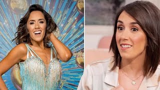 BBC Strictlys Janette Manrara says were going to make it work as she admits family challenge [upl. by Tai]