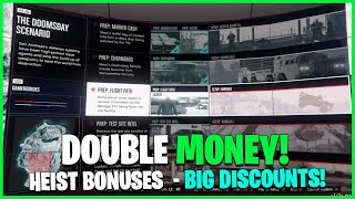 DOUBLE MONEY HEIST DISCOUNTS amp LIMITEDTIME CONTENT  GTA ONLINE WEEKLY UPDATE [upl. by Desiree]