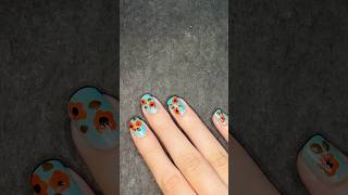 Easy floral nail art design for beginners 💅shorts nails shortvideo youtubeshorts trending [upl. by Fira]