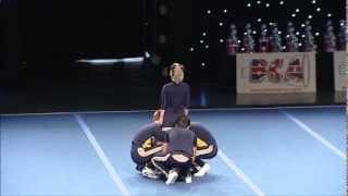 BCA University Nationals 2012 Telford Group Stunt Co Ed Level 2 [upl. by Blanchette]