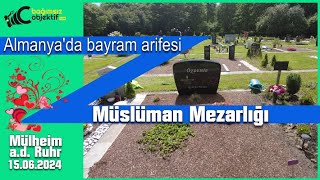 Almanyada Bayram Arifesi ve kabir ziyareti  Müslüman mezarlığında kuran okunup dualar edildi [upl. by Atsillac783]