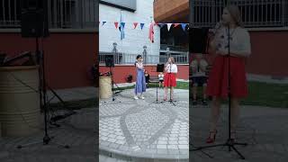 Marina et Lera  Faufile Charlotte Cardin live cover [upl. by Leopoldine949]