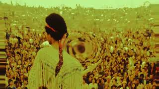 Jimi Hendrix  All Along The Watchtower But You’re At Woodstock [upl. by Geithner476]